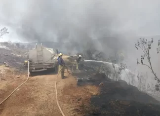 Aún no ha sido controlado el incendio en el relleno sanitario El Iztete