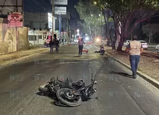 Fallece joven mujer al sufrir accidente en motocicleta en el bulevar Colosio de Tepic