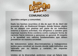 Músicos nayaritas sufren ataque durante ensayo en Estados Unidos