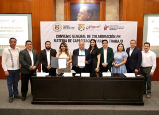 Firma Congreso convenio de colaboración con ICATEN