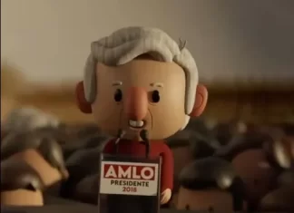 Con una animación, se despide AMLO en una de sus redes sociales
