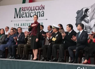 Nunca nos separaremos del pueblo» dice la presidenta Sheinbaum en el 114 aniversario de la Revolución