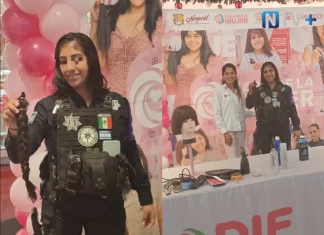 Policía de Tepic dona su cabello en campaña del DIF Nayarit para pelucas oncológicas