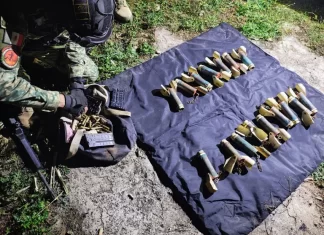 Descubren artefactos explosivos, armas y cargadores en vivienda de Huajicori