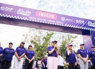 Conmemora Beatriz Estrada la lucha de las mujeres con la Segunda Carrera 8M