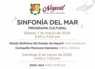 Invita Gobierno de Nayarit a disfrutar del evento cultural gratuito “Sinfonía del Mar”