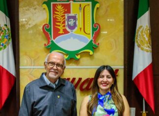 Se reúne Miguel Ángel Navarro con titular de la Junta Local Ejecutiva del INE en Nayarit
