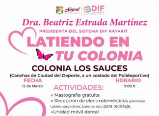 LATIENDO EN TU COLONIA… DIF NAYARIT