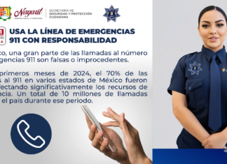 Usa la línea de emergencias 911 con responsabilidad