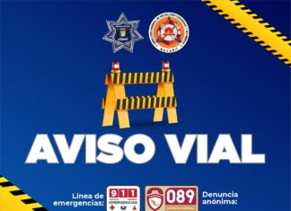AVISO VIAL: CIERRE PARCIAL DEL PASO EN CARRETERA FEDERAL 15D TEPIC