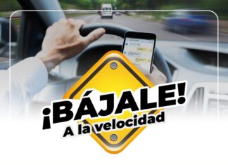 ¡Bájale! A la velocidad