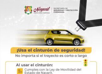 ¡Usa el cinturón de seguridad!