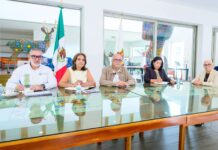 Miguel Ángel Navarro revisa junto a la presidenta Claudia Sheinbaum avances del Sistema Universal de Salud