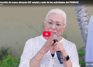 Construcción del nuevo almacén DIF Estatal y sede de las actividades PANNAR