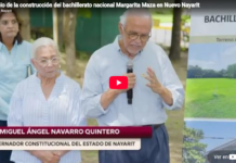 Inicio de la Construcción del Bachillerato Nacional “Margarita Maza” en Nuevo Nayarit