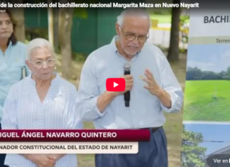Inicio de la Construcción del Bachillerato Nacional “Margarita Maza” en Nuevo Nayarit