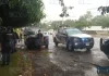 Error de navegación lleva convoy de Policía de Mazatlán hasta San Cayetano