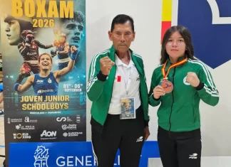 Nayarita Edith Meza gana bronce en torneo internacional de boxeo en España