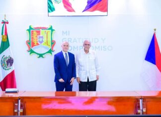 Miguel Ángel Navarro y Beatriz Estrada dan continuidad al diálogo con República Checa