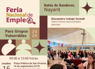 Bahía de Banderas será sede de feria de empleo para grupos vulnerables