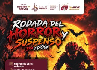 Invita gobierno municipal a la 3ra edición de la “Rodada del Horror y Suspenso” en Bahía de Banderas