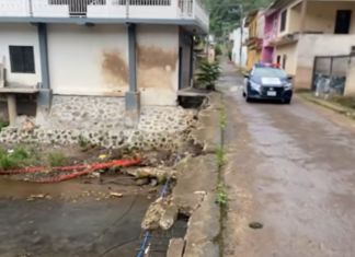 Continúan los recorridos del personal de gobierno del estado en las zonas de riesgo de todo Nayarit